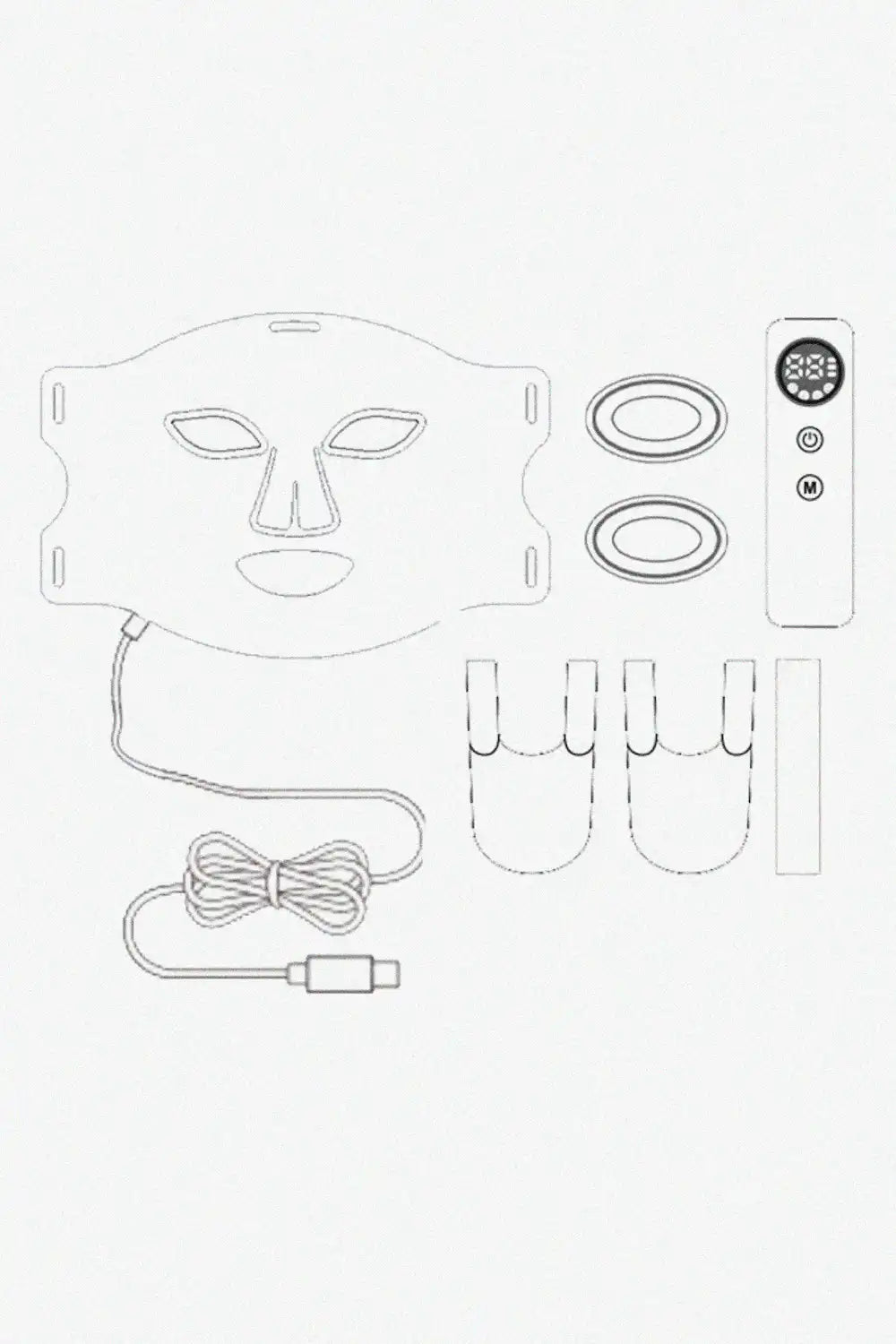 Masque LED GlowTease